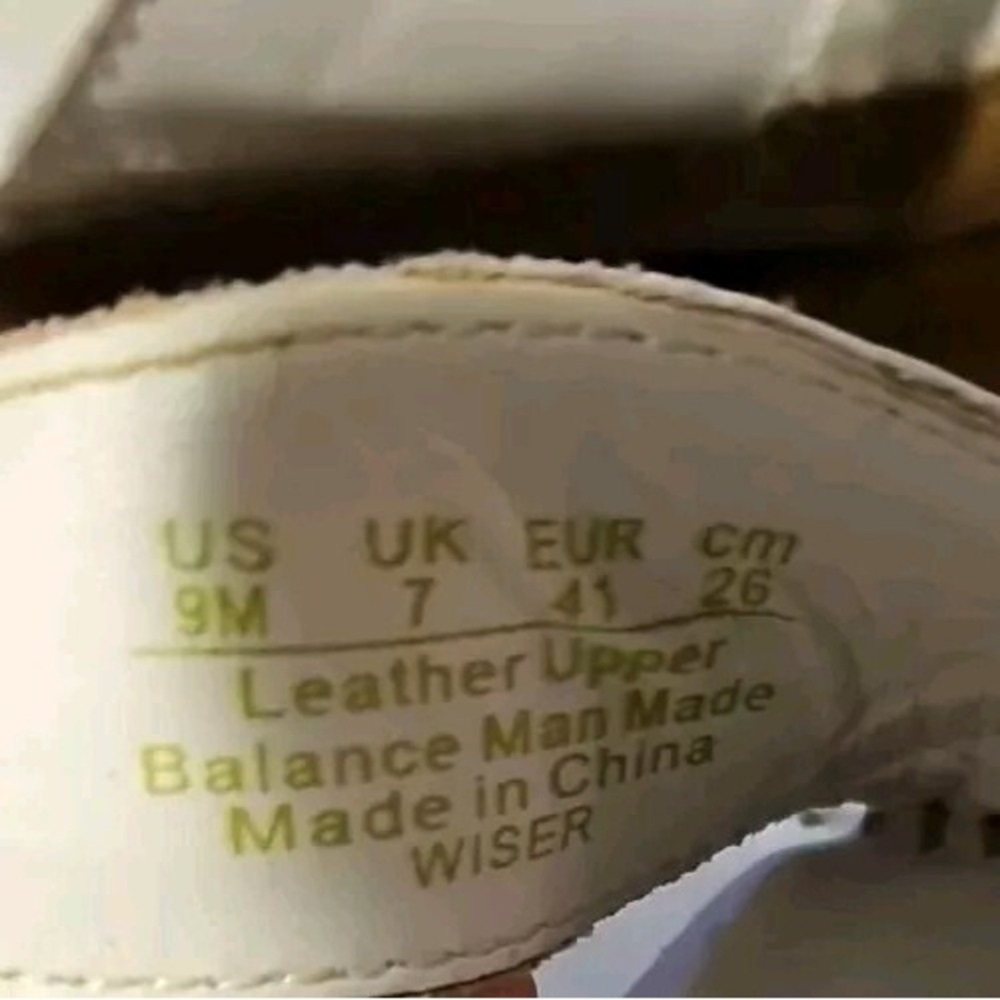 Naturalizer Sz 9 Crisp White Slides Open Toe Leather Cushioned Boho Minimal 22x - Picture 4 of 7